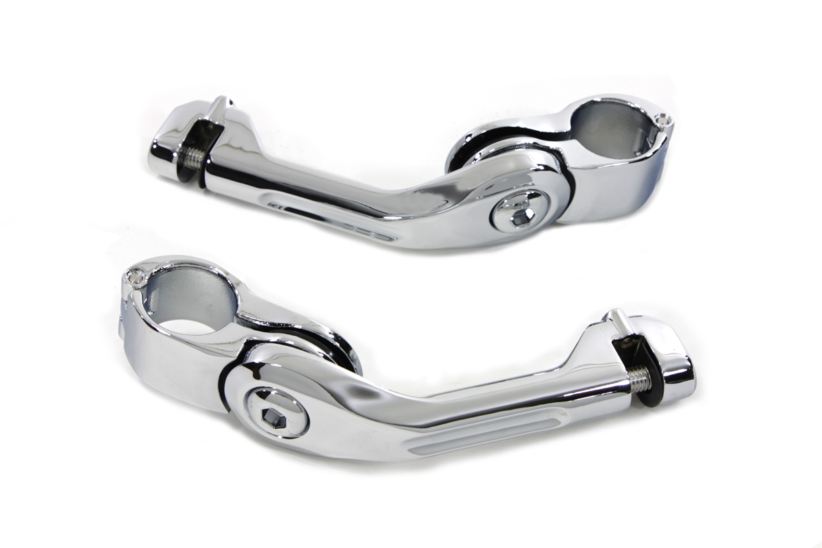 Highway Foot Peg mount chrome - Click Image to Close
